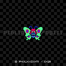 じんめんちょうの画像：FC版ドラクエ3の敵・モンスター図鑑 ／ ドラクエ3攻略