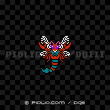 さそりばちの画像：FC版ドラクエ3の敵・モンスター図鑑 ／ ドラクエ3攻略