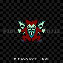 こうもりおとこの画像：FC版ドラクエ3の敵・モンスター図鑑 ／ ドラクエ3攻略