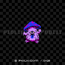 マージマタンゴの画像：FC版ドラクエ3の敵・モンスター図鑑 ／ ドラクエ3攻略