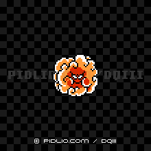 ヒートギズモの画像：FC版ドラクエ3の敵・モンスター図鑑 ／ ドラクエ3攻略