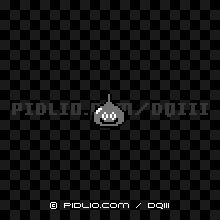 メタルスライムの画像：FC版ドラクエ3の敵・モンスター図鑑 ／ ドラクエ3攻略