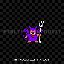 ベビーサタンの画像：FC版ドラクエ3の敵・モンスター図鑑 ／ ドラクエ3攻略