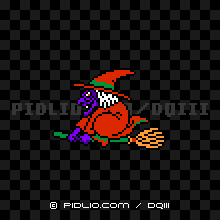 まほうおばばの画像：FC版ドラクエ3の敵・モンスター図鑑 ／ ドラクエ3攻略