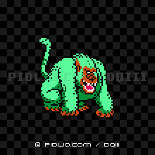 コングの画像：FC版ドラクエ3の敵・モンスター図鑑 ／ ドラクエ3攻略