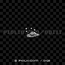 はぐれメタルの画像：FC版ドラクエ3の敵・モンスター図鑑 ／ ドラクエ3攻略