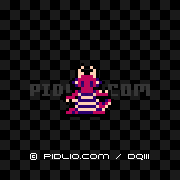 キングヒドラの画像：FC版ドラクエ3のキャラクター紹介 ／ FC版ドラゴンクエストIII攻略