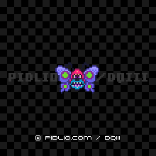 じんめんちょうの画像：SFC版ドラクエ3の敵・モンスター図鑑 ／ ドラゴンクエスト3攻略