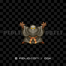 まほうつかいの画像：SFC版ドラクエ3の敵・モンスター図鑑 ／ ドラゴンクエスト3攻略