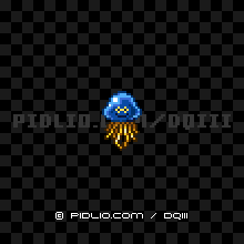 ホイミスライムの画像：SFC版ドラクエ3の敵・モンスター図鑑 ／ ドラゴンクエスト3攻略