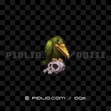 デスフラッターの画像：SFC版ドラクエ3の敵・モンスター図鑑 ／ ドラゴンクエスト3攻略