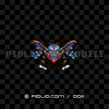 バンパイアの画像：SFC版ドラクエ3の敵・モンスター図鑑 ／ ドラゴンクエスト3攻略