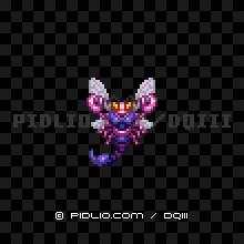 ハンターフライの画像：SFC版ドラクエ3の敵・モンスター図鑑 ／ ドラゴンクエスト3攻略