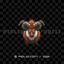 マッドオックスの画像：SFC版ドラクエ3の敵・モンスター図鑑 ／ ドラゴンクエスト3攻略