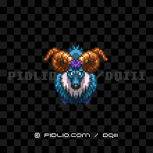 ゴートドンの画像：SFC版ドラクエ3の敵・モンスター図鑑 ／ ドラゴンクエスト3攻略