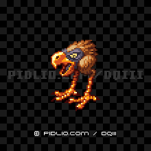 おおくちばしの画像：SFC版ドラクエ3の敵・モンスター図鑑 ／ ドラゴンクエスト3攻略