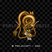 スカイドラゴンの画像：SFC版ドラクエ3の敵・モンスター図鑑 ／ ドラゴンクエスト3攻略