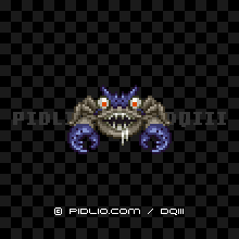 ガニラスの画像：SFC版ドラクエ3の敵・モンスター図鑑 ／ ドラゴンクエスト3攻略