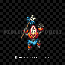 シャーマンの画像：SFC版ドラクエ3の敵・モンスター図鑑 ／ ドラゴンクエスト3攻略