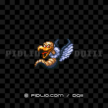 キメラの画像：SFC版ドラクエ3の敵・モンスター図鑑 ／ ドラゴンクエスト3攻略