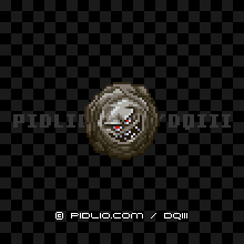 ばくだんいわの画像：SFC版ドラクエ3の敵・モンスター図鑑 ／ ドラゴンクエスト3攻略