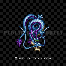 スノードラゴンの画像：SFC版ドラクエ3の敵・モンスター図鑑 ／ ドラゴンクエスト3攻略