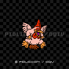 おおにわとりの画像：FC版ドラクエ4の敵・モンスター図鑑 ／ ドラクエ4攻略