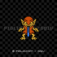 つちわらしの画像：FC版ドラクエ4の敵・モンスター図鑑 ／ ドラクエ4攻略