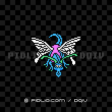 ドラゴンバタフライの画像：FC版ドラクエ4の敵・モンスター図鑑 ／ ドラクエ4攻略