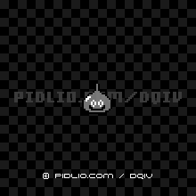 メタルスライムの画像：FC版ドラクエ4の敵・モンスター図鑑 ／ ドラクエ4攻略