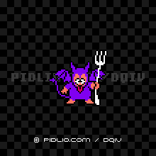 ベビーサタンの画像：FC版ドラクエ4の敵・モンスター図鑑 ／ ドラクエ4攻略