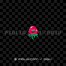 ベホマスライムの画像：FC版ドラクエ4の敵・モンスター図鑑 ／ ドラクエ4攻略