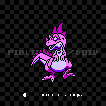 テラノザースの画像:FC版ドラクエ4の敵・モンスター図鑑 / ドラクエ4攻略