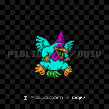 マンルースターの画像:FC版ドラクエ4の敵・モンスター図鑑 / ドラクエ4攻略