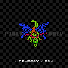 ドラゴニットの画像:FC版ドラクエ4の敵・モンスター図鑑 / ドラクエ4攻略