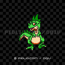 はしりとかげの画像:FC版ドラクエ4の敵・モンスター図鑑 / ドラクエ4攻略