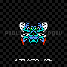 マヒャドフライの画像:FC版ドラクエ4の敵・モンスター図鑑 / ドラクエ4攻略