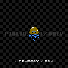 ベホイミスライムの画像:FC版ドラクエ4の敵・モンスター図鑑 / ドラクエ4攻略