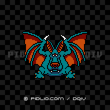 ジャイアントバットの画像:FC版ドラクエ4の敵・モンスター図鑑 / ドラクエ4攻略