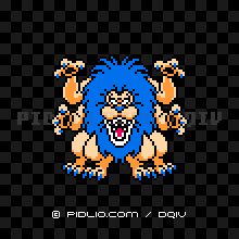 アームライオンの画像:FC版ドラクエ4の敵・モンスター図鑑 / ドラクエ4攻略