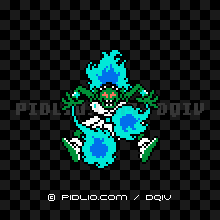 ブリザードマンの画像:FC版ドラクエ4の敵・モンスター図鑑 / ドラクエ4攻略