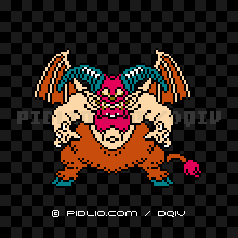 アンクルホーンの画像:FC版ドラクエ4の敵・モンスター図鑑 / ドラクエ4攻略