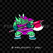 ライノスキングの画像:FC版ドラクエ4の敵・モンスター図鑑 / ドラクエ4攻略