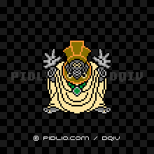 ブラックマージの画像:FC版ドラクエ4の敵・モンスター図鑑 / ドラクエ4攻略