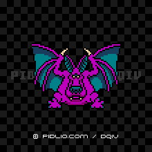 よるのていおうの画像:FC版ドラクエ4の敵・モンスター図鑑 / ドラクエ4攻略