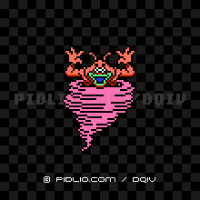 レッドサイクロンの画像:FC版ドラクエ4の敵・モンスター図鑑 / ドラクエ4攻略