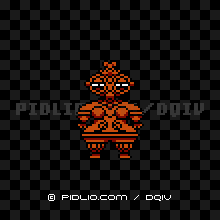 どぐうせんしの画像:FC版ドラクエ4の敵・モンスター図鑑 / ドラクエ4攻略