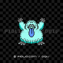 ビッグスロースの画像:FC版ドラクエ4の敵・モンスター図鑑 / ドラクエ4攻略