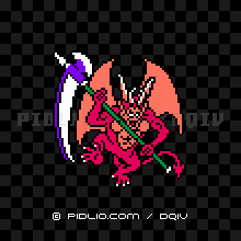 デビルプリンスの画像:FC版ドラクエ4の敵・モンスター図鑑 / ドラクエ4攻略