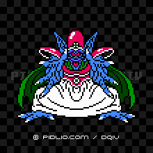 エビルプリーストの画像：FC版ドラクエ4の敵・モンスター図鑑 ／ ドラクエ4攻略